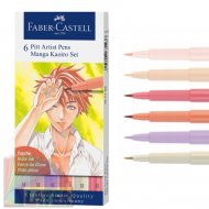 Zestaw do rysowania Manga Kaoiro Set brush 6 szt - 6-manga-kaoiro-set-later-plastyczne-lublin-pl.png