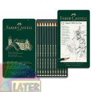 Zestaw 12 ołówków Faber Castell 9000 w metalowej kasetce 8B-2H - 8b_2h_faber_castell_plastyczne_lublin_pl.png
