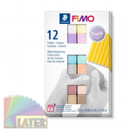 Zestaw masy plastycznej Fimo Pastel 12x25g  - fimo-pastel-12kol-later-plastyczne-lublin-pl.png