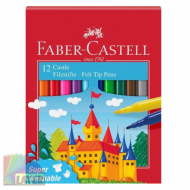 Flamastry Faber-Castell 12 kolorów - flamastry-zamek-12-kol-fc-later-plastyczne-lublin-pl.png