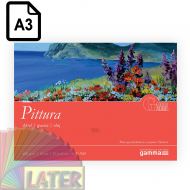 Pittura blok akryl gwasz olej A3 400g  - gamma-pittura-a3-400g-later-plastyczne-lublin-pl-1bb.png