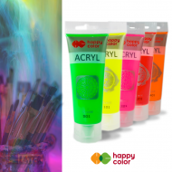 Farba akrylowa fluo 75ml Happy Color - happy-color-fluo-lublin-plastyczne-pl.png