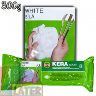 KERA plast glina samoutwardzalna 300g - biała - kera-plast-300g-white-later-plastyczne-lublin-pl-1ab.png