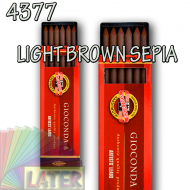 Wkłady sepia jasnobrązowa 5,6mm 6szt Gioconda 4377 - light_brown_sepia_4377_sklep_plastyczne_later_pl_b1c.png