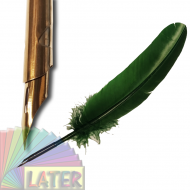 Pióro do kaligrafii zielone Manuscript Quill Pen - manuscript-quill-pen-zielony-later-plastyczne-lublin-pl-1bb.png