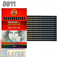 Profesjonalne ołówki bezdrzewne 12szt - 5 twardości Progresso 8911 - olowki_bezdrzewne_progresso_8911_sklep_plastyczne_later_pl_b01a.png