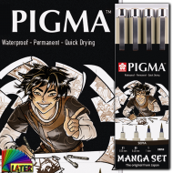 Zestaw cienkopisów precyzyjnych Manga Set sepia  4szt. Talens - pigma_manga_set_sepia_sa415_later_plastyczne_lublin_pl_01.png