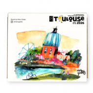 Zestaw 4 akwareli USK Touluse Aquarius mini urban sketchers Szmal - usk-symposium-2026-akwarele-aquarius-4-kol-later-plastyczne-lublin-pl.png