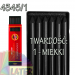 Wkłady Czarny Pastel Miękki 5,6mm 120mm 6szt Gioconda 4345/1