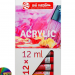 Zestaw Farb Akrylowych 12x12ml Art Creation