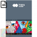 Blok Mix Media 200g Happy Color A5