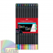 Kredki ołówkowe Pastelowe Faber-Castell 12 szt Black Edition