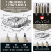 Pigma Micron Architektura set 3 sztuki czarne