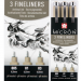 Pigma Micron set 3 Desing czarne