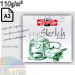 Blok szkicowy A3 popSketch 110g - 20 arkuszy